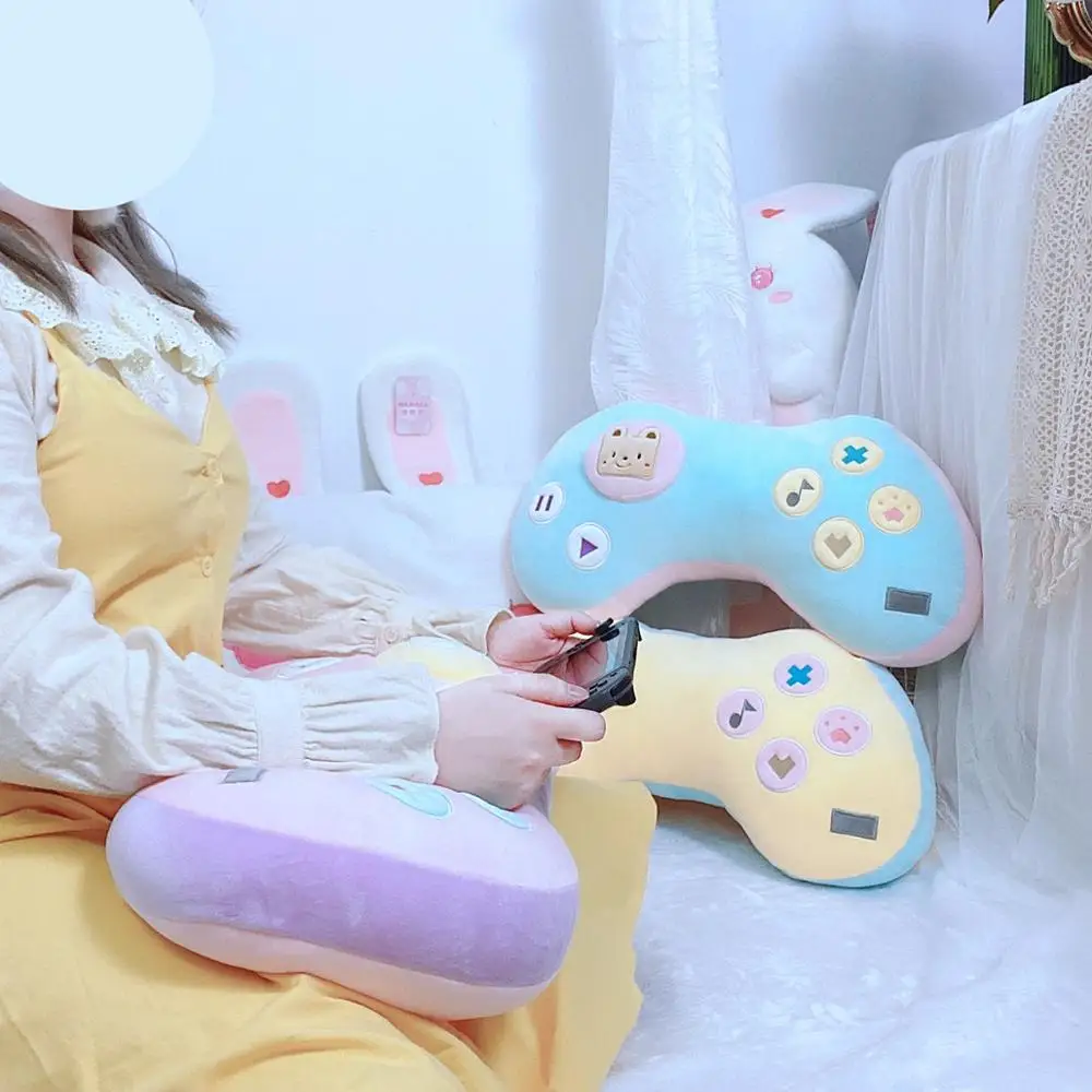 Мультяшная Милая игровая консоль подушка плюшевые игрушки мягкая набивная