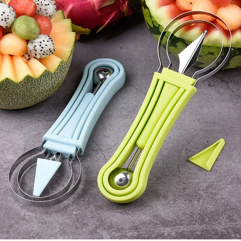 

Kitchen Accessories And Gadgets Cutter Fruit Platter Carving Knife Melon Spoon