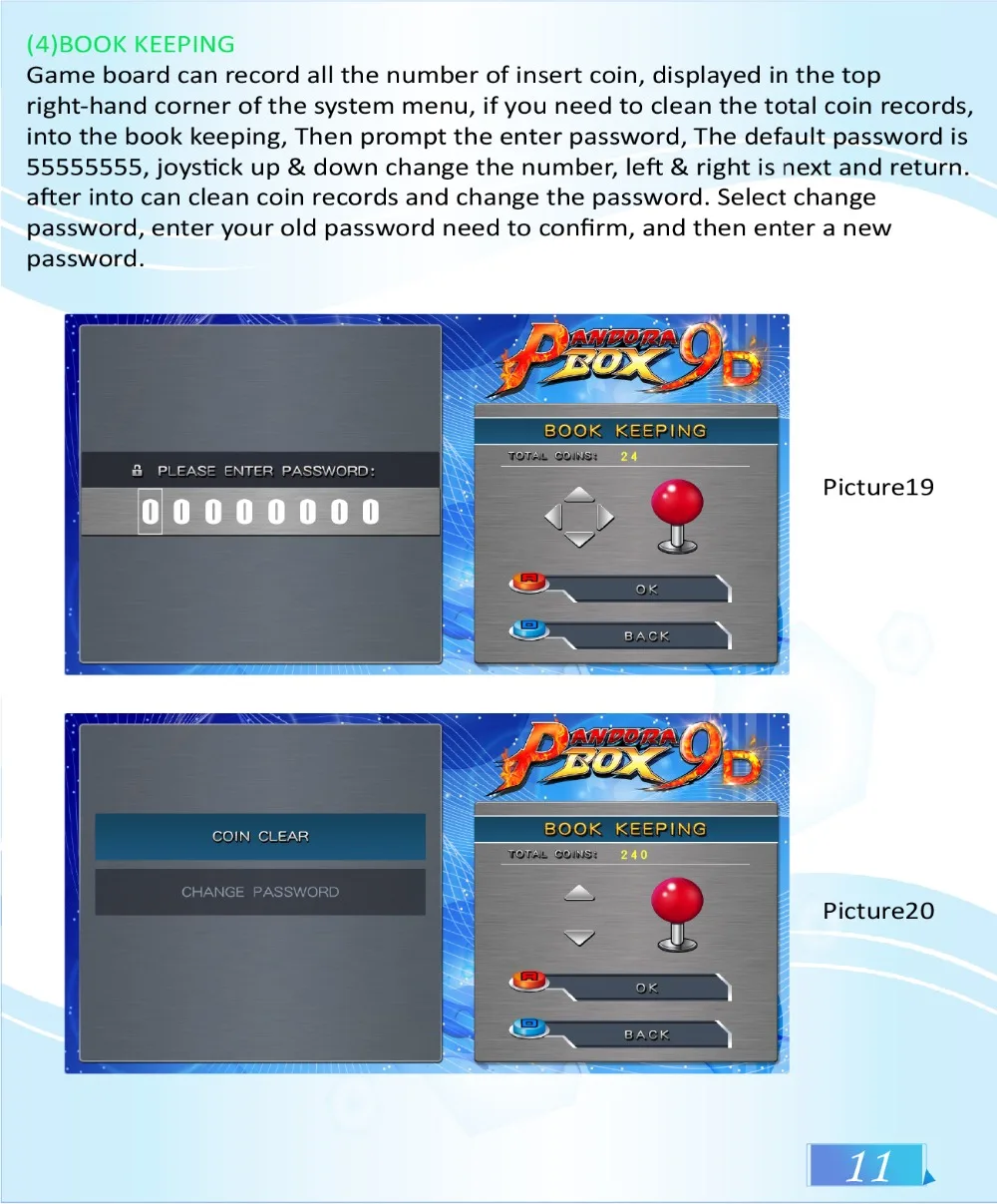 Pandora's Box 9D 2500 аркадная игровая консоль для ТВ ПК PS3 монитор Поддержка HDMI VGA USB с паузой Pandora видео аркадная машина