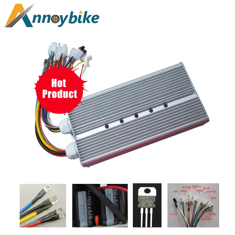 

24 36 Tube 48V72V84V96V Dual-Mode Universal Electric Bicycle Tricycle Motorcycle Super Controller