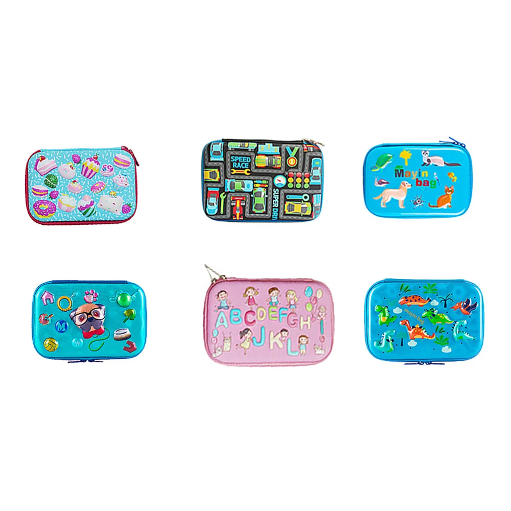 

Fashion Pencil Case EVA Shell Pen Bag Multi-function Pen Box Cartoon Pen Holder Container (Background)