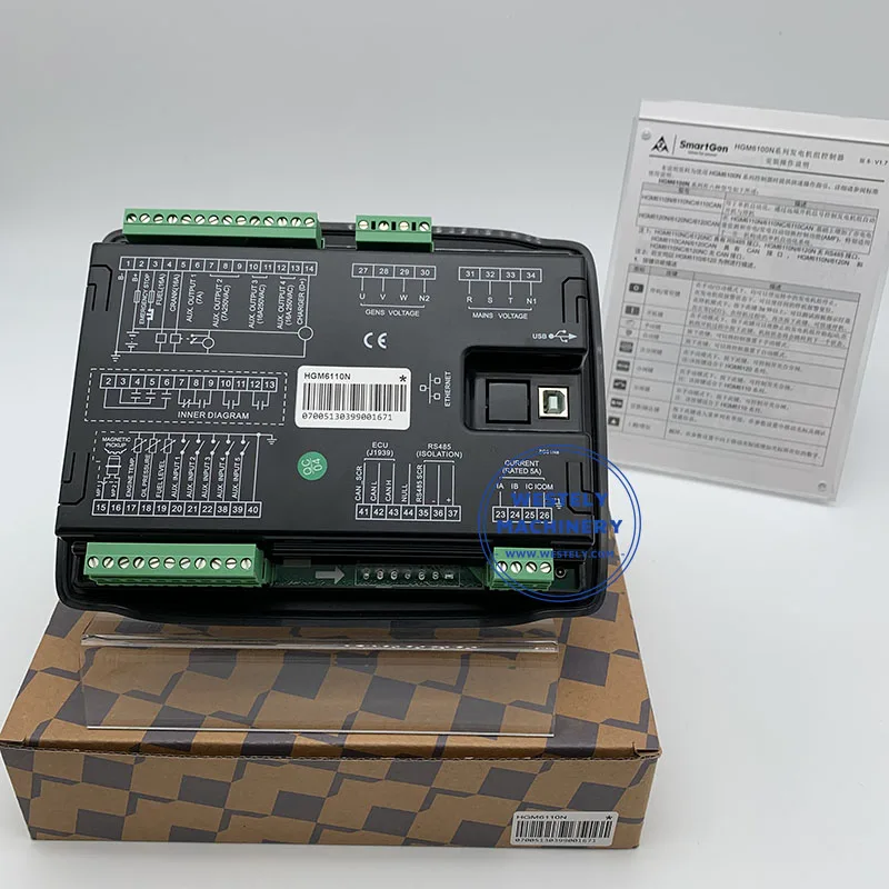 HGM6110CAN оригинальный подлинный Smartgen серии HGM6100N контроллер автоматизации