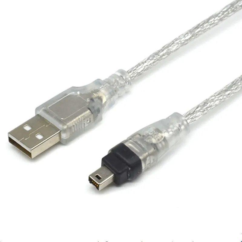 USB Male To Firewire IEEE 1394 4 Pin iLink Adapter Cord firewire Cable For SONY DCR-TRV75E DV camera cable 1.5m | Компьютеры и офис