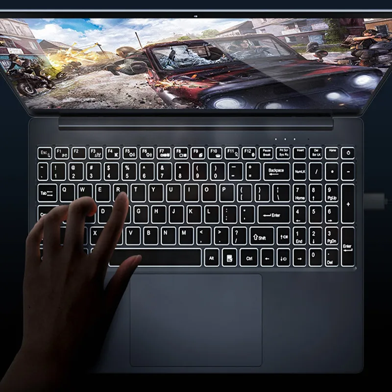 Gaming LAPTOP Computer 15.6 Inch i7-8550U  8th Generation CPU 16GB RAM+512GB SSD  Geforce MX150 2GB Metal Notebook  PC