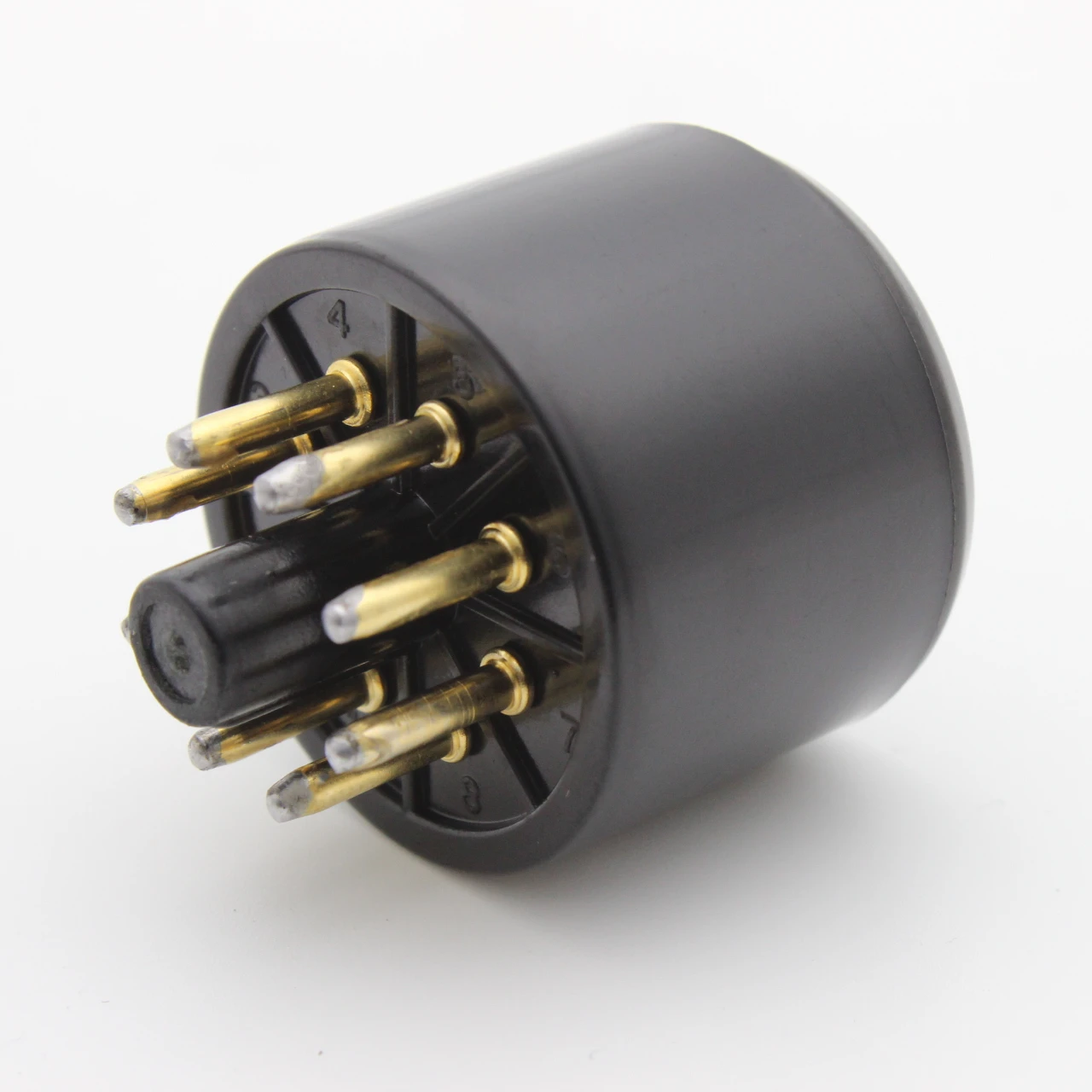 

8pin Octal Gold Plated Tube Socket Saver Base EL34 GZ34 KT88 6V6 6L6 5Z3 6SN7