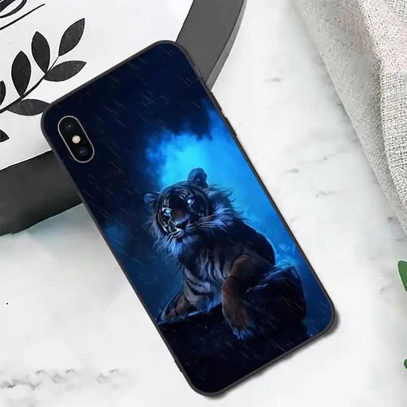 

Ferocious tiger fashion cool Phone Case for iPhone 11 12 pro XS MAX 8 7 6 6S Plus X 5S SE 2020 XR mini
