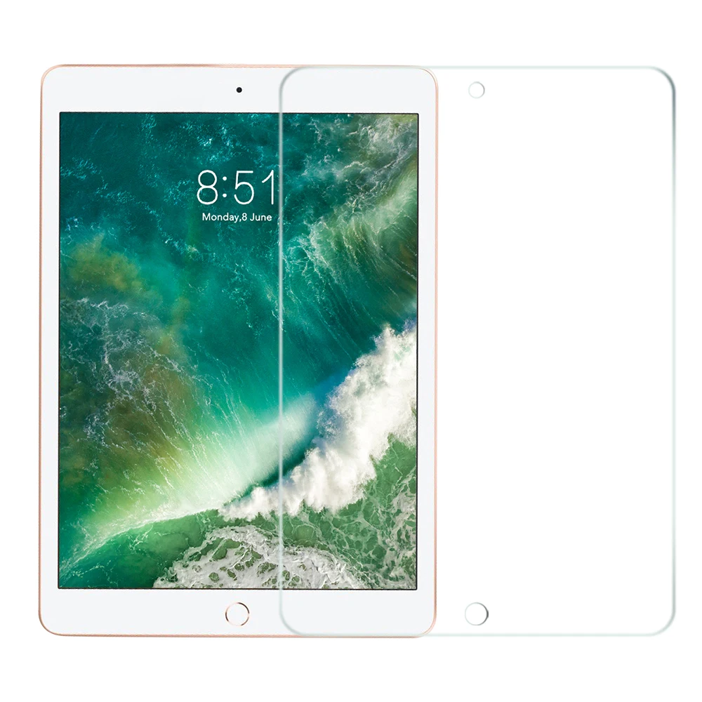 Закаленное стекло с защитой от отпечатков пальцев для Apple iPad 10 2 2019 защитное 9H HD