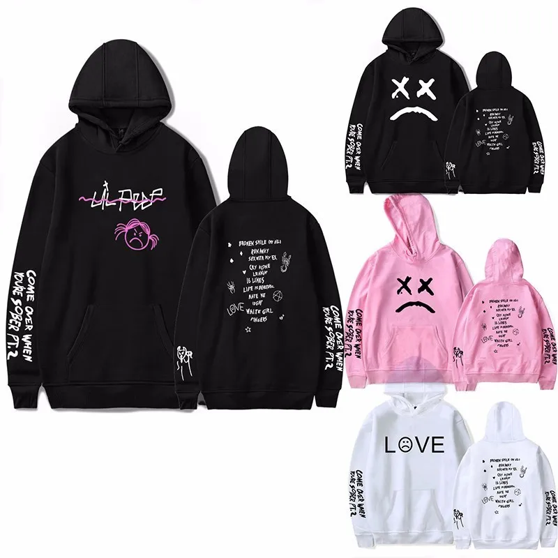 

New dropship Lil Peep Hoodies Hell Boy Lil.peep Men women Pullover Male female Sudaderas Cry Baby Hot Sale Hoddie Sweatshirts