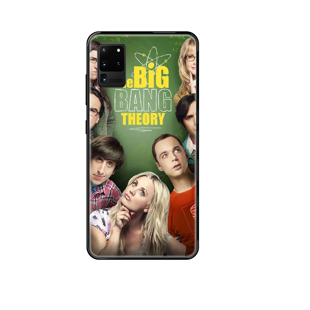 TV The Big Bang Theory Phone case For Samsung Galaxy S 3 4 5 6 7 8 9 10 Plus Lite Edge black art shell luxury hoesjes pretty | Мобильные