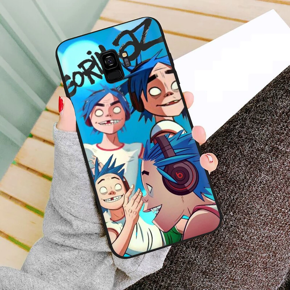 B4 Gorillaz Группа мягкий силиконовый чехол для телефона для samsung S6 S7 край S8 S9 S10e Note 8, 9, 10, плюс M10 20 30 40 - Цвет: B4