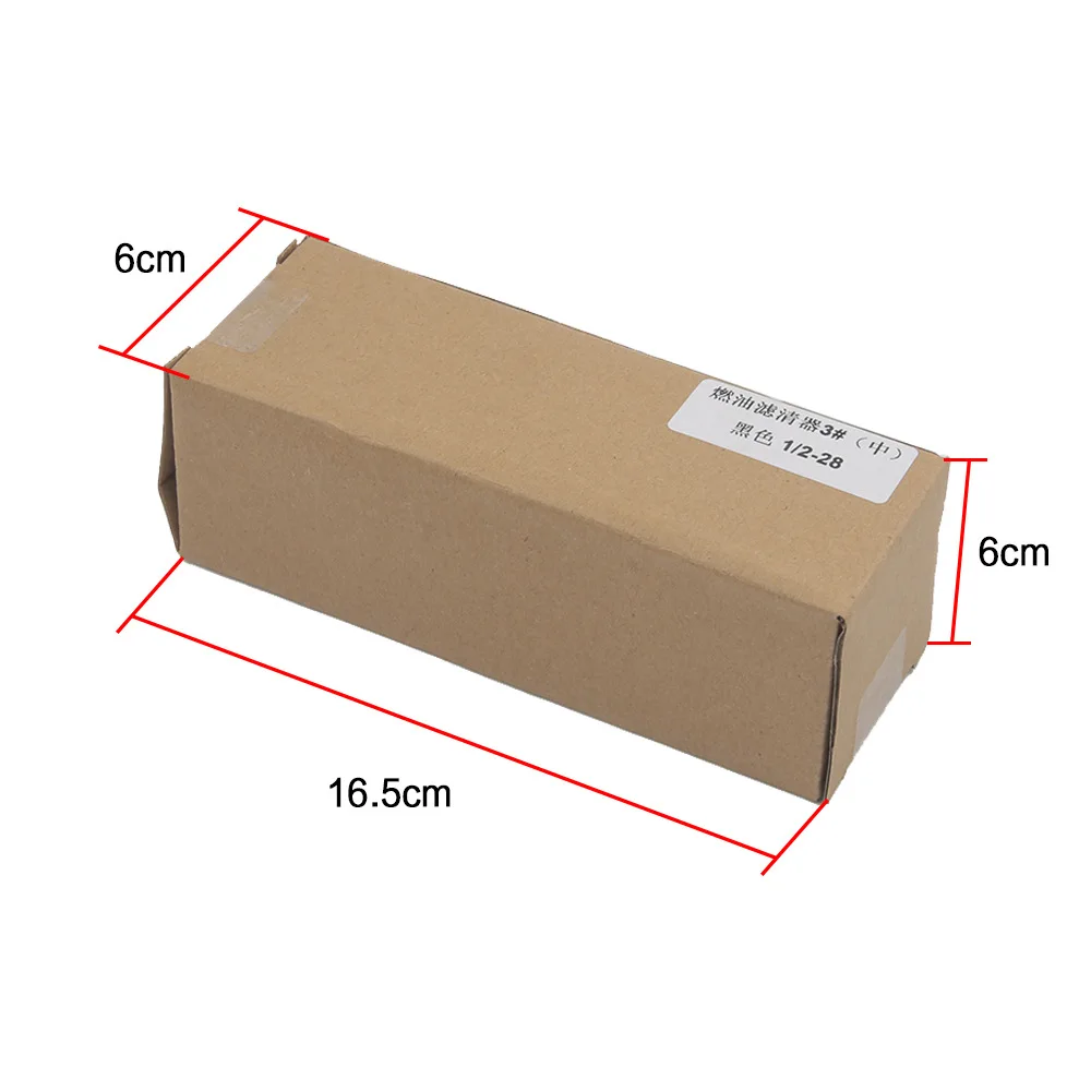 

1/2-28 5/8-24 Fuel Filter Aluminum Solvent Trap for NAPA 4003 WIX 24003 car accessiores
