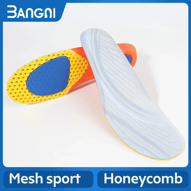 Стельки из ЭВА 3angni для обуви сетчатые дышащие дезодорирующие мягкие