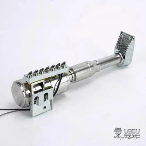 LESU Металлический воздушный фильтр светодиодный дневной свет 1/14 RC DIY Tamiya King Hauler