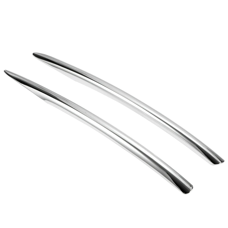 

2 Pcs Car Front Fog Light Covers Trim Strip for VW Golf 7 Mk7 2013-2017 Car Fog Lamp Anti-collision Strip Sticker Chrome Decor