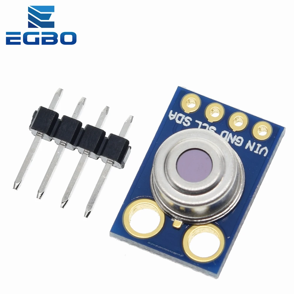 

EGBO GY-906 MLX90614ESF Новый MLX90614 бесконтактных Температура Сенсор модуль для Arduino совместимый