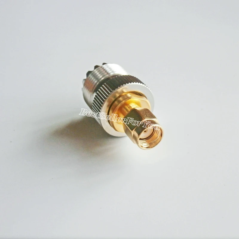 1 шт. RP SMA Мужская стандартная розетка для UHF PL259 радиочастотный адаптер разъем