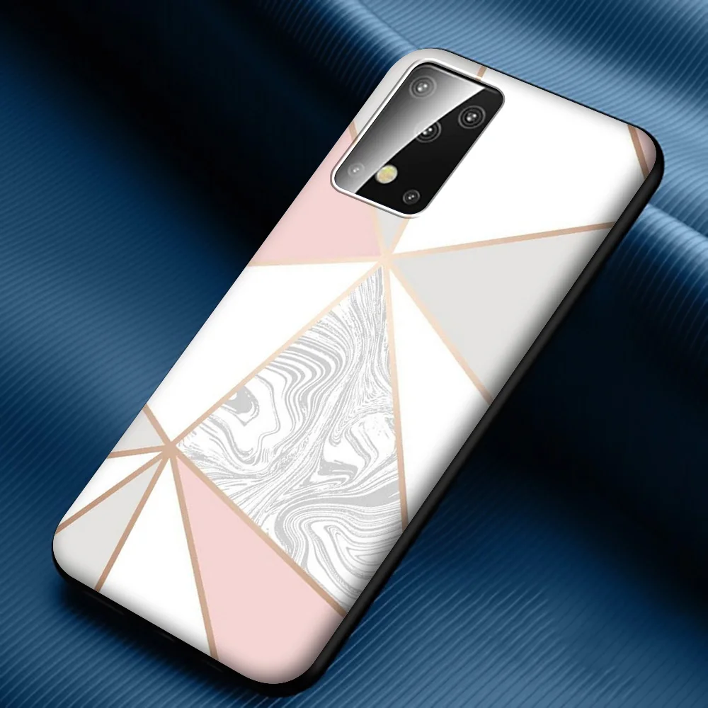 Lavaza Geometric Marble Soft Case for Samsung Note A3 A5 A6 A7 A8 A9 A10s A20s A30s A40s A50s 10 A70 8 9 J6 Plus | Мобильные
