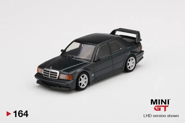 

MINIGT 1/64 Benzs 190E 2.5 16 Evolution II Alloy car model collection LHD version shown