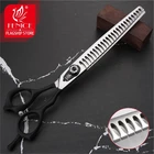 Fenice 7,07,5 дюймов Профессиональный уход за собакой Chunker ножницы JP440C ножницы для домашних животных истончение 75%