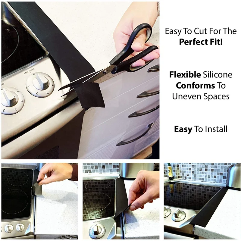 Упаковка 2 слота для кухонных столешниц маслостойкие и противообрастающие