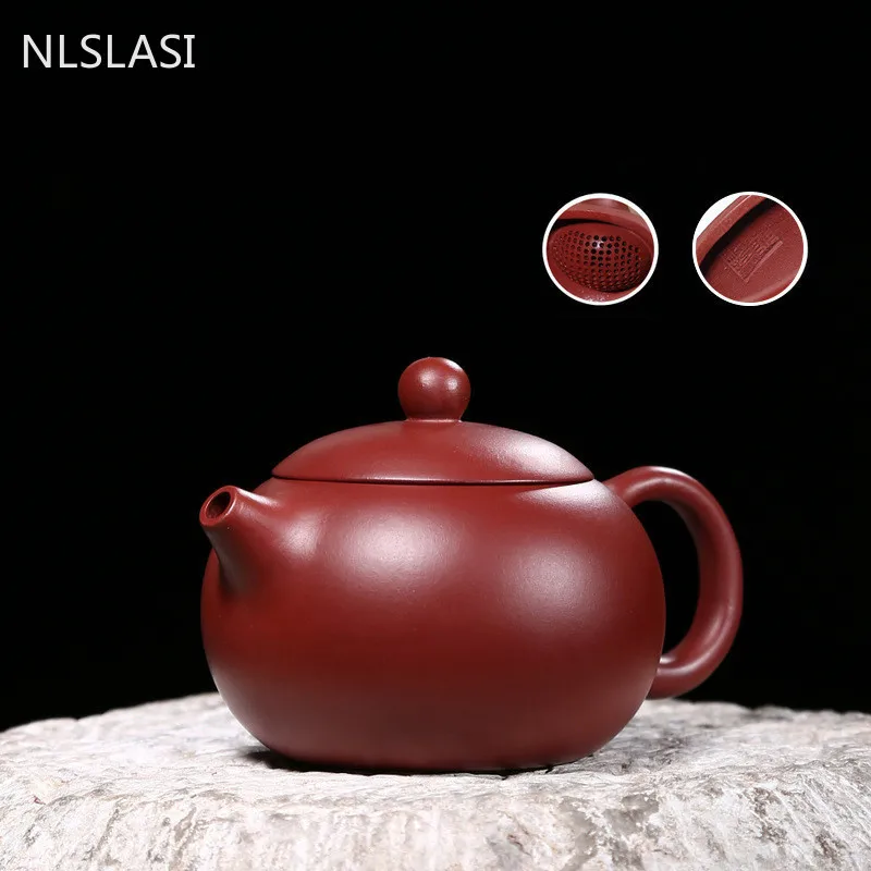 NLSLASI аутентичный чайный горшок из исинской фиолетовой глины Xi Shi набор Dahongpao