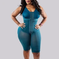 women postoperative shapewear corset faja colombianas full body one piece high compression bra waist trainer modeling strap