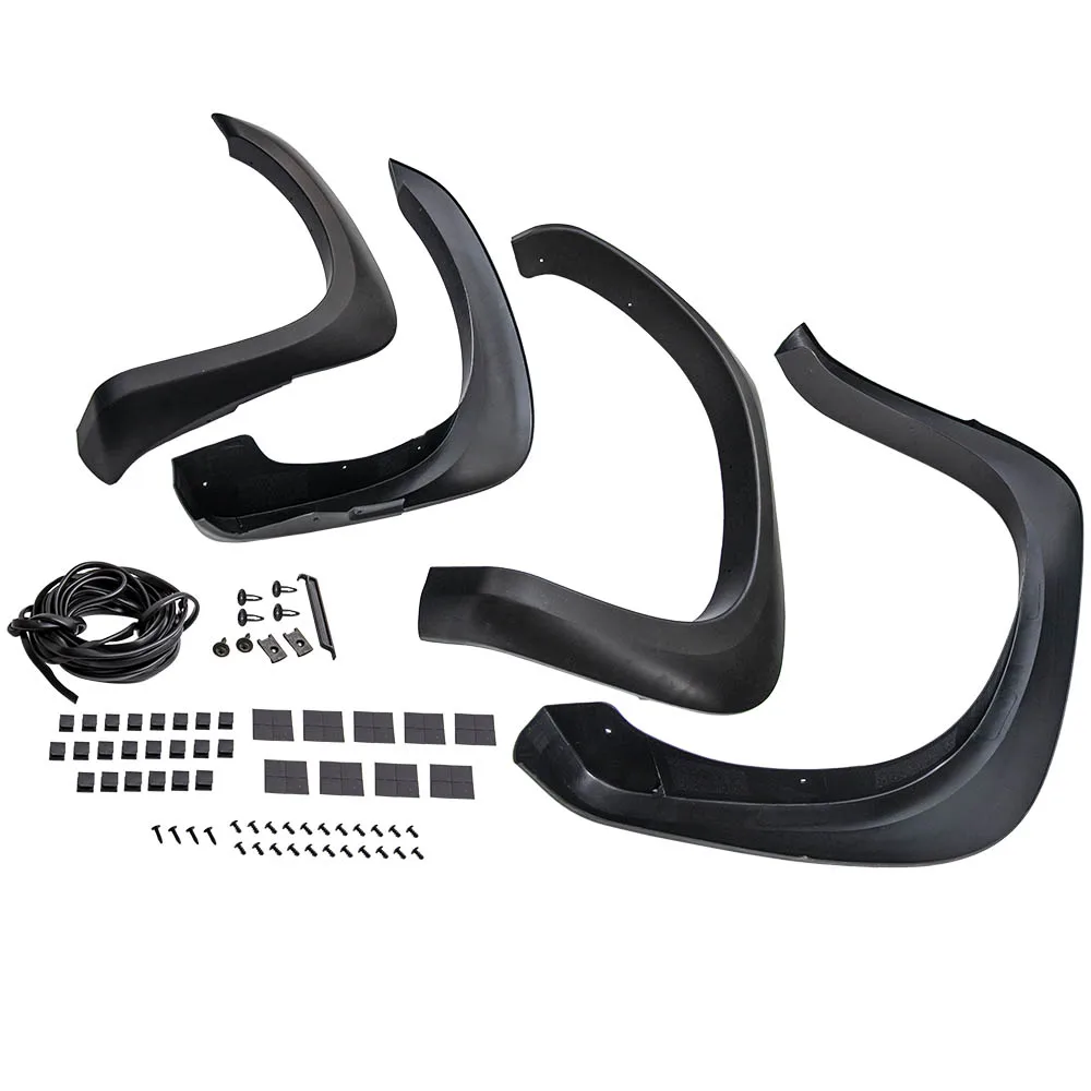 

MAXPEEDINGRODS черные вспышки передние и задние для Dodge Dakota Matte 2005-201
