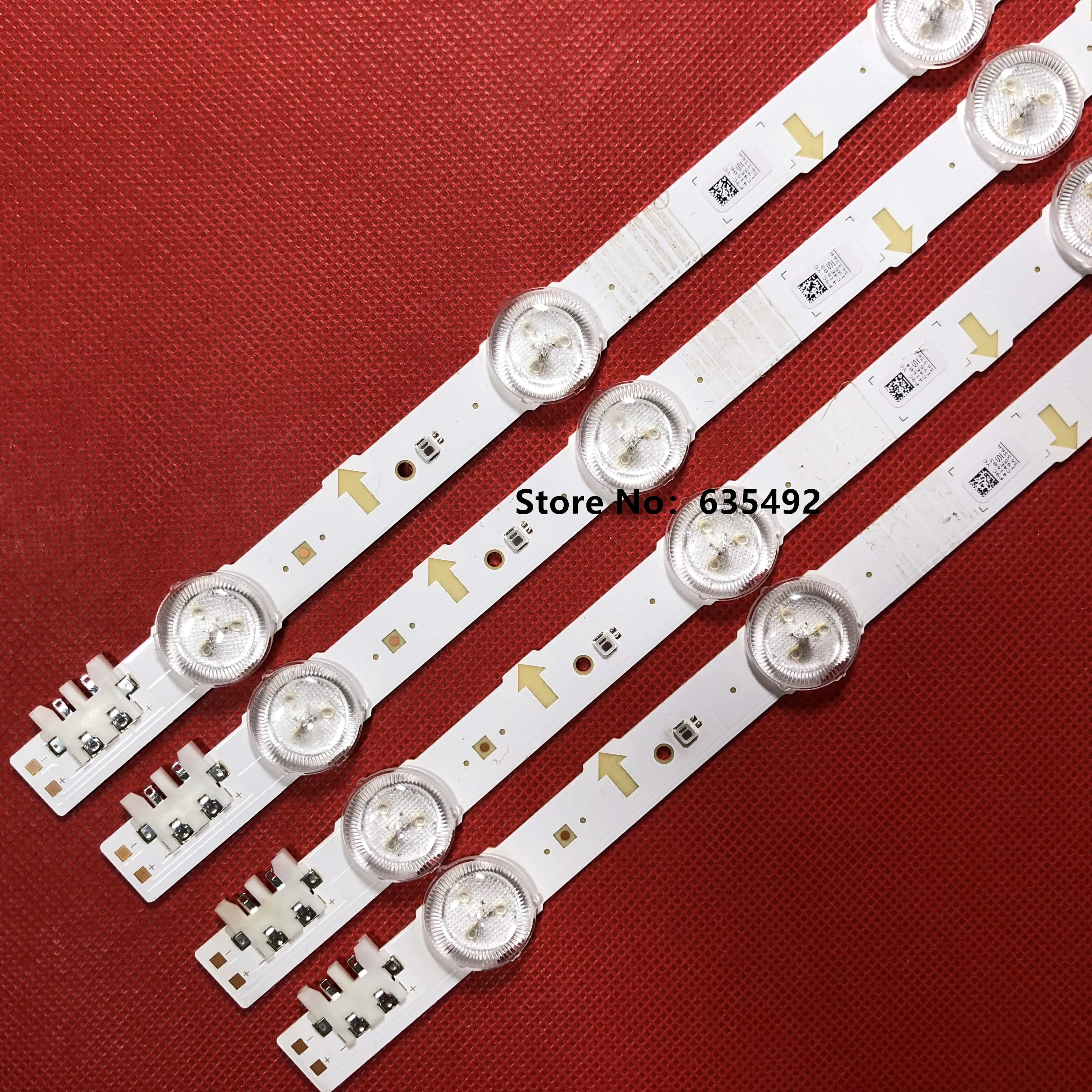 

LED Backlight Lamp strip 11leds For SamSung 43 inch TV UA43J5088ACXXZ S-5J55-43-FL-R4/L7 LM41-00117X/00117W GJ043BGA-B1