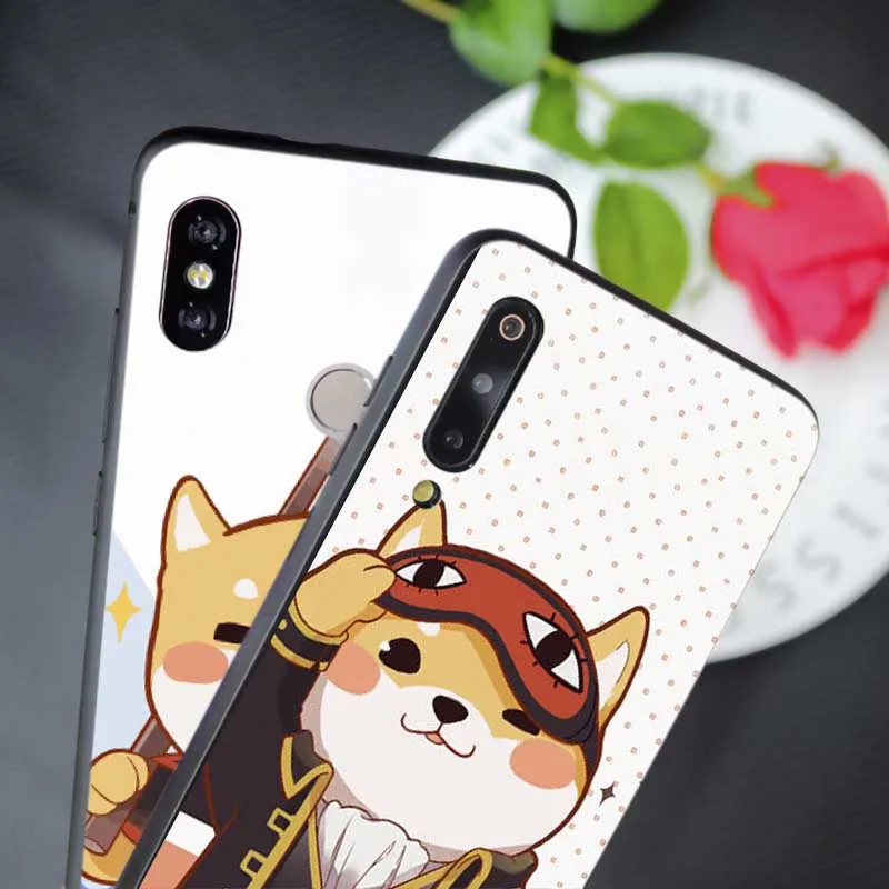Для xiaomi redmi note 8 pro 8a a3 9t Прозрачный мягкий силиконовый чехол для телефона shba inu