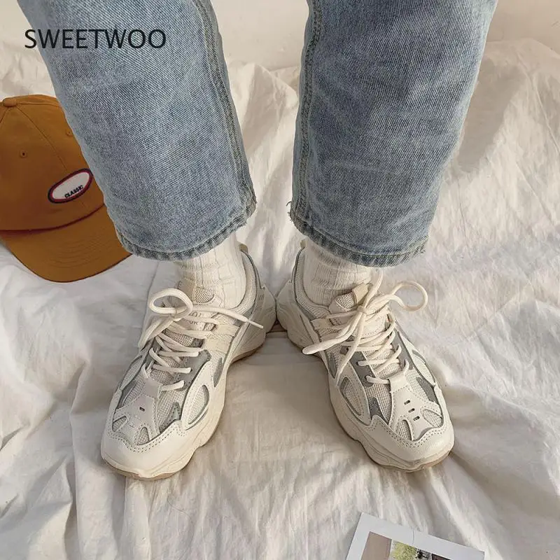 

Кеды женские холщовые, кроссовки на платформе, на шнуровке, Вулканизированная подошва, повседневная прогулочная обувь, осень