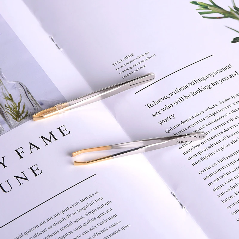 Щипцы для бровей щипцы косым ртом красивые инструменты макияжа | Красота и