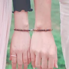 Noter 2 шт.компл. браслет для влюбленных из натурального камня Braclet Beads Mountain Sea Pair Braclet Distance пара бразильский подарок