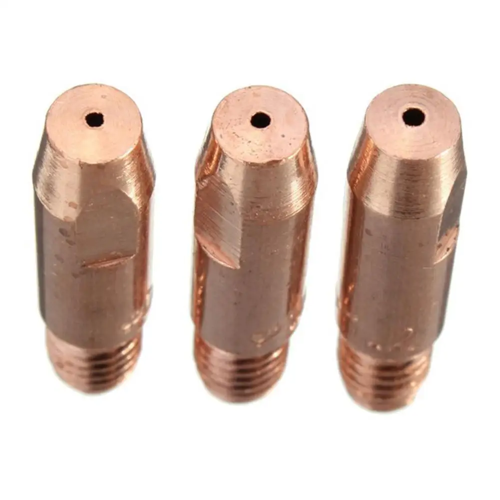 

5pcs 24KD Copper Contact Tips Welding Nozzles 0.8/1.0/1.2mm for Gas Nozzle