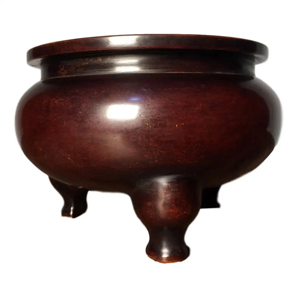 

LaoJunLu Pure Copper And Copper Incense Burner Imitation antique bronze masterpiece collection of solitary Chinese traditional