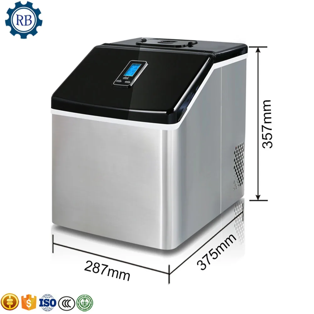 Портативная мини-машина для приготовления льда 25 кг/24 ч | Бытовая техника