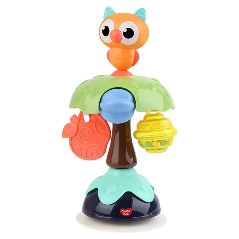 

Baby Toys Cartoon High Chair Toys with Suction Cups for Baby Rattles Baby Tray Toy Suction for Infants Kids