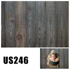 Резиновый деревянный пол фон под заказ винтажный деревянный фон для портретов новорожденных детей для фотостудии резиновый подклад коврик SM-674
