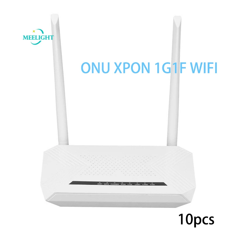 10 шт. ONU WiFi xpon 2 RJ45 FTTH волоконно оптический модем 20 км интеллектуальное