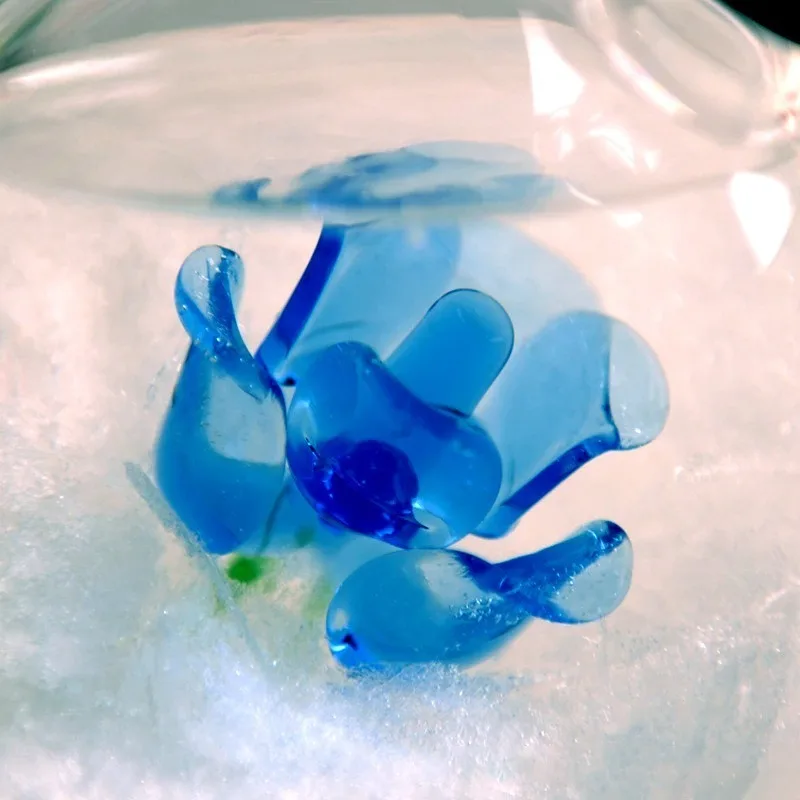 Штормовая стеклянная бутылка креативная настольная метеостанция в форме