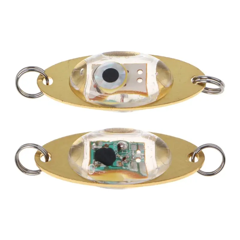 

LED Underwater Deep Drop Eye Shape Fishing Squid Fish Lure Light Flashing Lamp