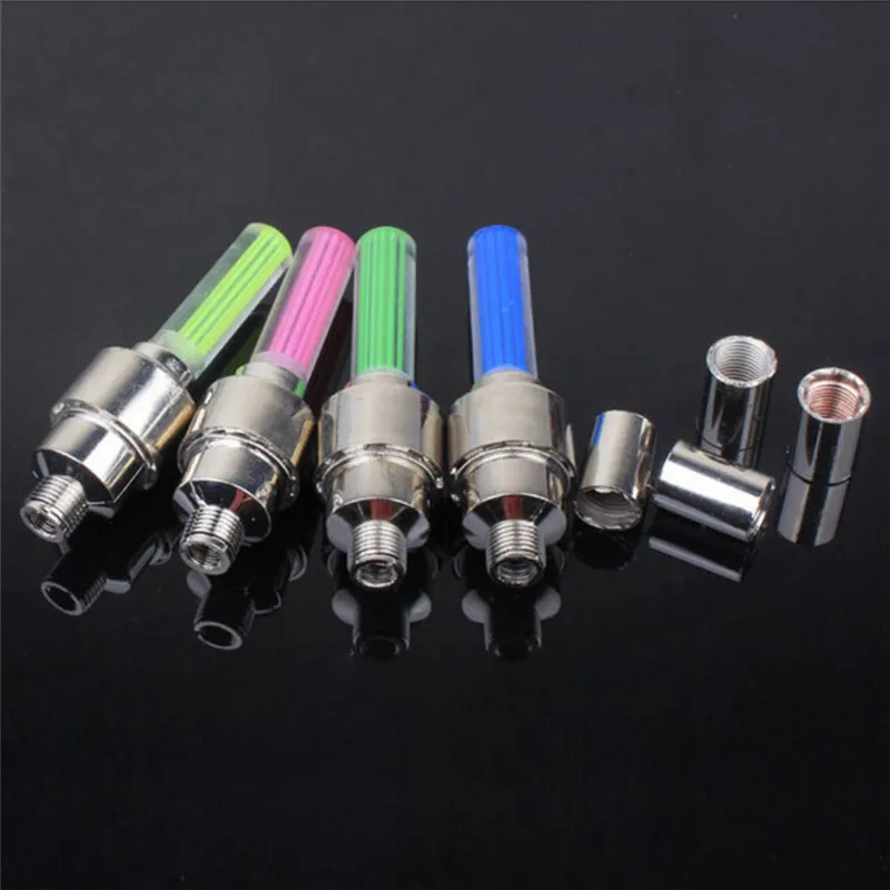 Светодиодные велосипедные фары колеса шины клапан Велосипедный свет езда на