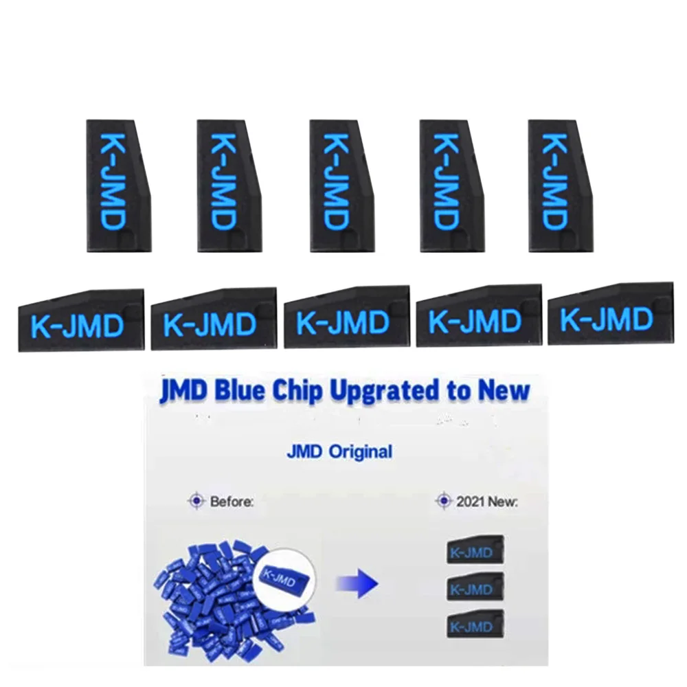 

2021 Upgraded Original JMD Blue King chip for CBAY Handy Baby Key Copier to Clone 46/4C/4D/G JMD Chip Key Programmer