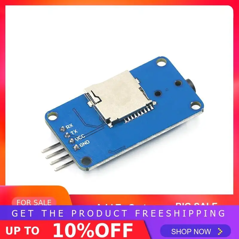 YX6300 YX5300 UART серийный модуль управления MP3 музыкальный плеер модуль для Arduino/AVR/ARM/PIC CF