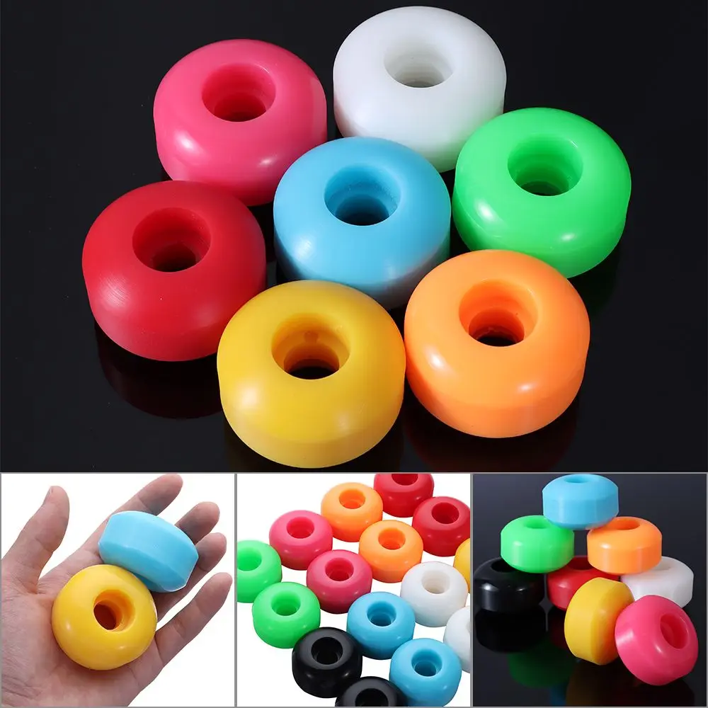 

4pcs 8 Colors Downspeed Parts PU 95A 52mm32mm Skateboard Wheels Double Rocker Wheel Sliding Accessories