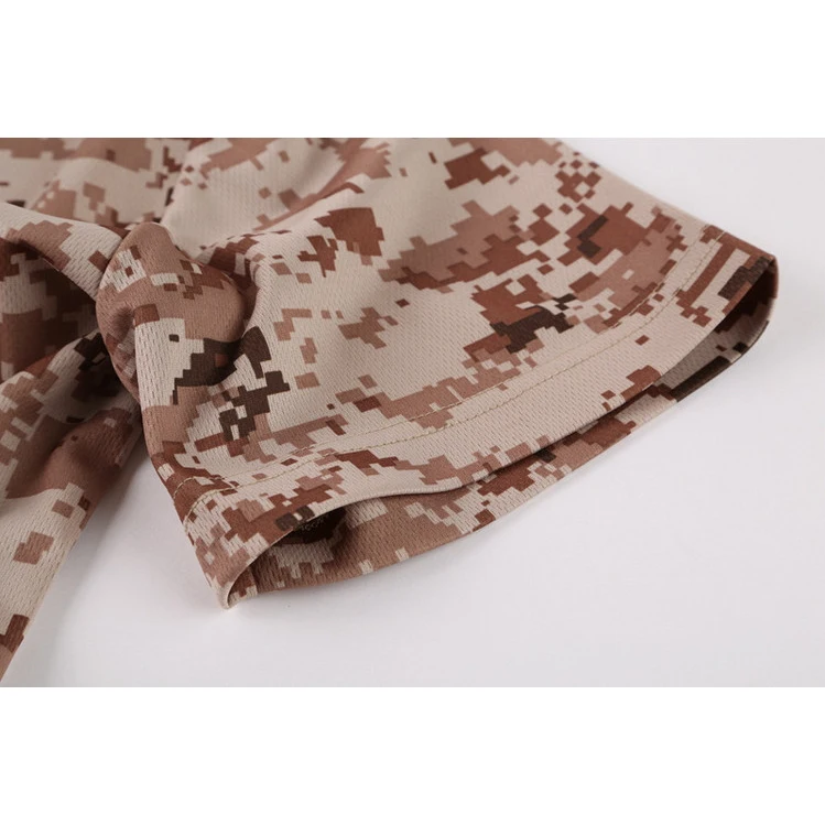 Новая уличная охотничья камуфляжная Футболка Мужская дышащая Боевая футболка