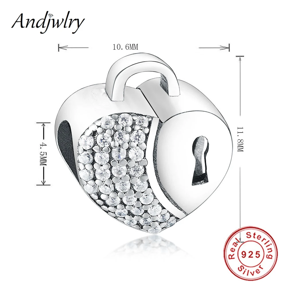 Подходит для оригинальных шармов браслет из стерлингового серебра 925 пробы