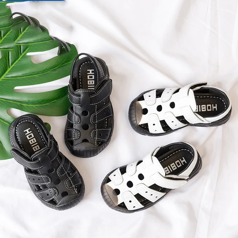 

2023 Summer new baby soft-soled children's sandals barefoot beach shoes