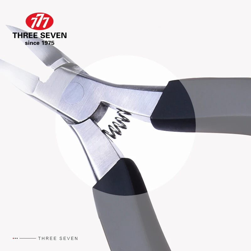 THREE SEVEN/777 Pedicure Care Cuticle Scissors/Pliers/ Pushers Nail Clippers Trimmers Stainless Steel Professional Art Tool | Красота и