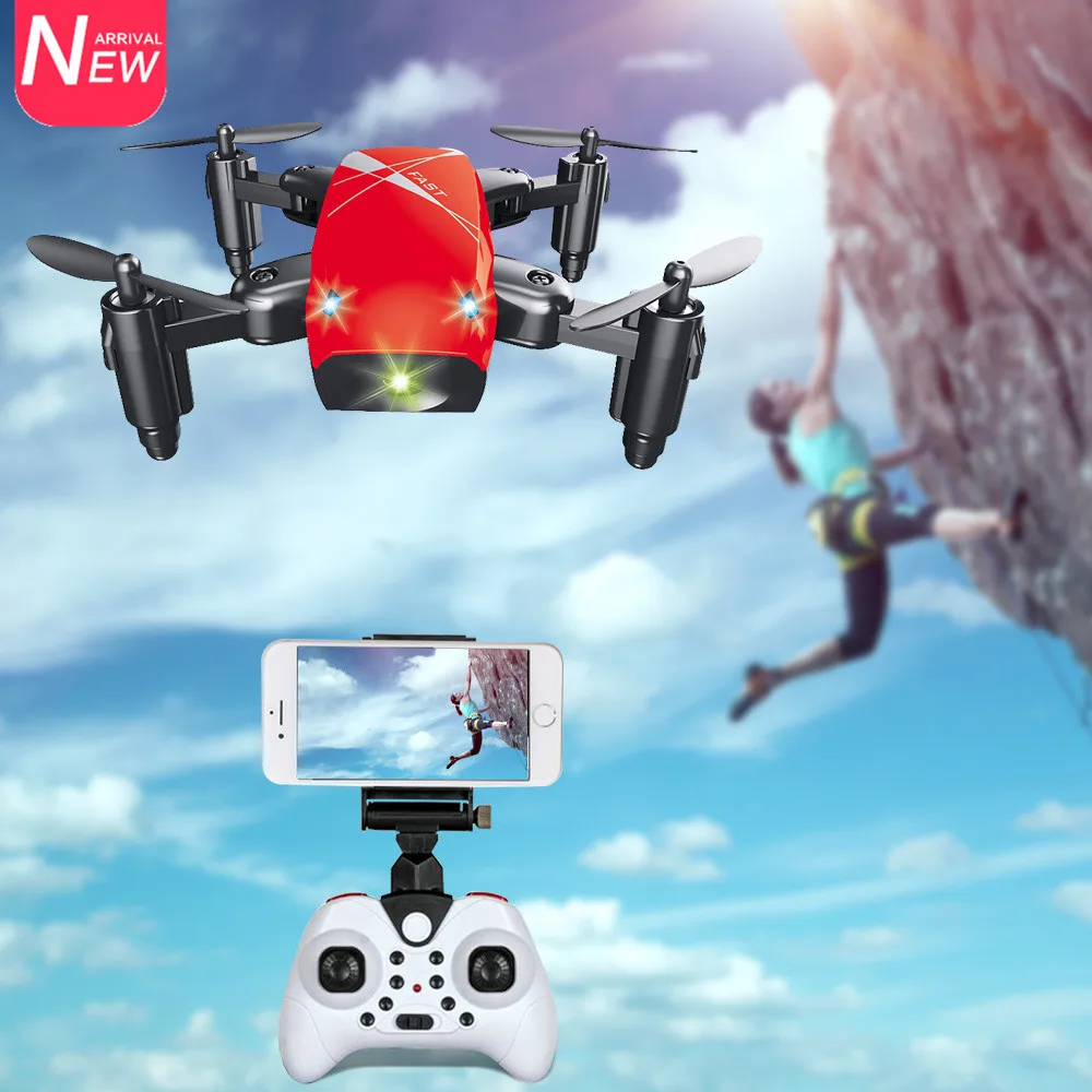 AEOFUN S9HW мини Дрон с камерой HD S9 без камеры складной Радиоуправляемый квадрокоптер
