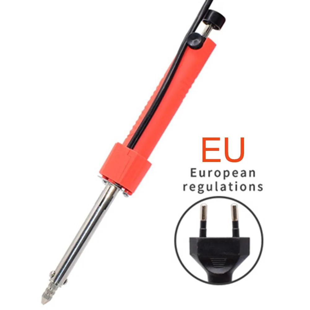 

Handheld Electric Tin Suction Sucker Pen Desoldering Pump Soldering Tool Electric Heating Vacuum Tin Sucker Iron Tool